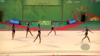 Bulgaria BUL - 2022 Rhythmic Worlds Sofia BUL - Qualifications 5 Hoops