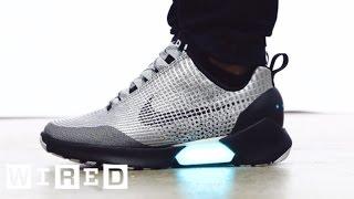 Meet the HyperAdapt Nikes Awesome New Power-Lacing Sneaker  WIRED