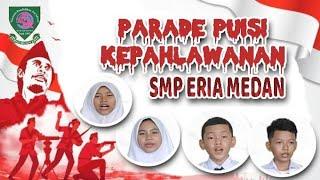 Hari Pahlawan 10 November 2021  Parade Puisi Kepahlawanan Siswa SMP Swasta Eria Medan