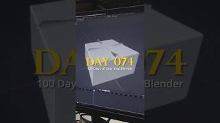 Day 74 of 100 days of blender - 1hr 30min #blender #blender3d #100daychallenge