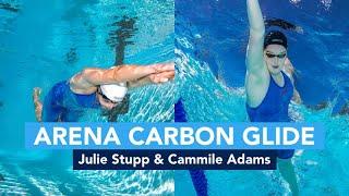 Womens Arena Carbon Glide Tech Suit Review by Cammile Adams and Julie Stupp - SwimOutlet