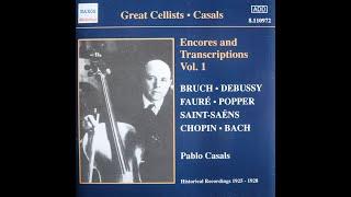 Pablo Casals - Encores and Transcriptions Vol. 1 1925-28 Complete 2003 CD Release