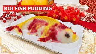 Resep Koi pudding CNY