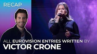 All Eurovision entries written by VICTOR CRONE  RECAP