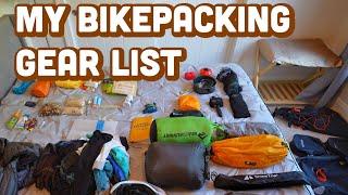 My Bikepacking Gear List…for my first ever bikepacking trip