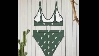 Summer Bikini 2023 - Green Cactus Bikini