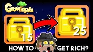 Growtopia How to get rich with 15 wls 2018 MASS #48