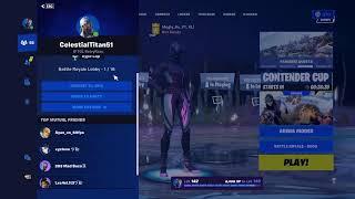 FORTNITE ROMANIA CU CINE JOC LA CONTENDER CUP ?