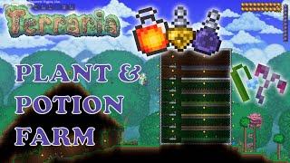 Plant  Potion Farm Guide - Simple and Effective - Terraria
