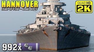 超戦艦ハノーバー - 1000 回の副攻撃でほぼ 50 万のダメージ