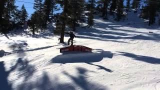 Boarslide Slo Mo Heavenly Tahoe