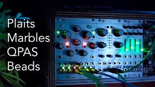 Rings of Saturn  Plaits Marbles QPAS Beads - Eurorack Modular Ambient