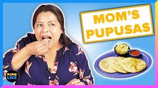 Salvadoran Moms Try Each Others Pupusas