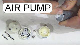 DISASSEMBLE MINI AIR PUMP