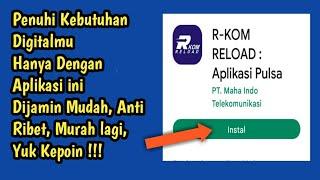 APLIKASI PULSA MURAH #RkomReload #apkpenghasiluang  #pulsamurah #agenpulsatermurah