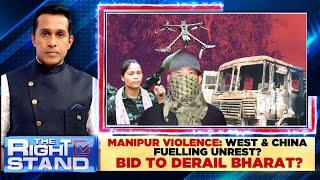 Manipur Violence  West And China Fuelling Unrest?  Manipur Unrest  Manipur News  News18