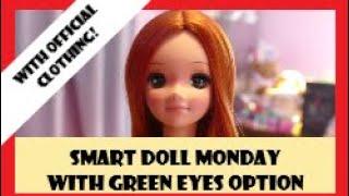 Smart Doll Monday with Smart Doll Eye change and Official Smart Doll Clothes Opening and Review
