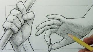 How to Draw Hands 2 Different Ways