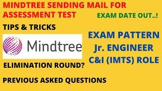 Mindtree C&I Exam Pattern 2021  Tips & Tricks for Online Assessment Jr. Engineer Role