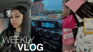 WEEKLY VLOG First Car Wash + Lash Appointment + P.O. Box Unboxing