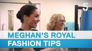 Meghan Markle gives fashion tips during royal visit to Smart Works  5 News