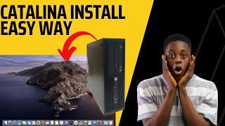 Install MacOS Catalina on a PC easy way opencore  2023 hackintosh Tutorial