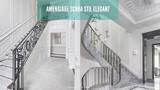 Idei amenajare casa scarii cu profile decorative