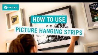 How to Use Picture Hanging Strips  VELCRO® Brand UK