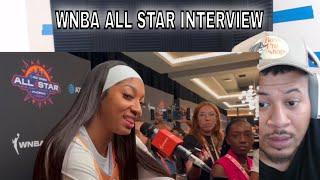 ANGEL REESE Speaks Ahead Of 2024 WNBA All-Star GAME