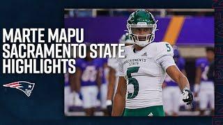 Marte Mapu College Highlights Sacramento State LB  New England Patriots 2023 NFL Draft Pick