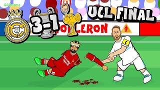 RAMOS ATTACKS SALAH Bale goal Real Madrid vs Liverpool Champions League Final 2018 Highlights