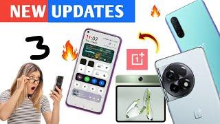 New Update  OnePlus Device  OnePlus Nord CE  OnePlus 11R  OnePlus Pad Go OxygenOS latest version