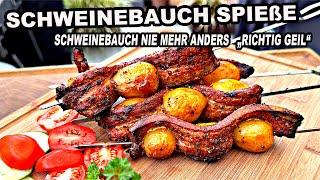 Schweinebauch Spieße mega geniales Rezept ..  The BBQ BEAR