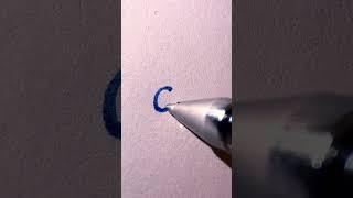 How to write the letter d beautifully   #shorts #art #calligraphy