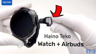 Haino Teko smart watch + Airbuds orginal Haino teko Germany  haino teko airbuds wach