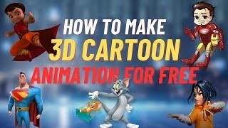 How to make free Cartoon Animations for Youtube Full Step-by-Step Tutorial #plotagonstudio