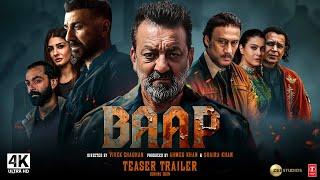 BAAP - Trailer 2024  Sunny Deol Sanjay Dutt Jackie Shroff Mithun C  baap movie trailer sunny