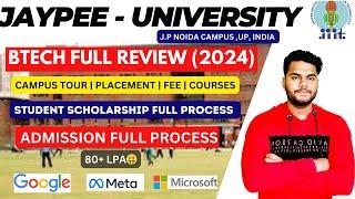 JAYPEE UNIVERSITY BTECH REVIEW 2024  PLACEMENT  FEES SCHOLARSHIP CAMPUS TOUR  JEE MAINS 2024