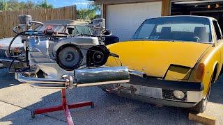 VW TYPE 4 Engine Build First Start in 40 years  Rebuilt Porsche 914