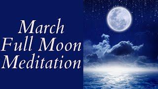 Full Worm Moon Meditation Full March Moon Guided Meditation