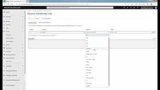 SC-300 LAB18. Create Microsoft Entra ID Dynamic Groups