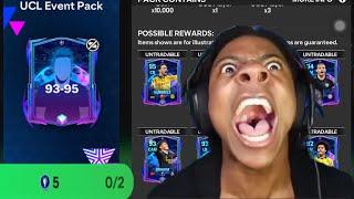 Last UCL road to the final pack opening + tots pack opening #fcmobile