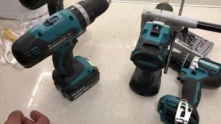 Makita LXT drills review. This is how I chose mine.  DHP453 DHP484 DHP486 and HP457D