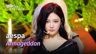 aespa 에스파 - Armageddon Lyrics  KBS WORLD TV 240531