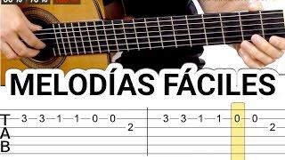 Melodías y canciones para guitarra fáciles tocar guitarra fácil acústica guitarraviva