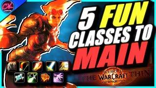 The 5 MOST FUN Classes YOU Could MAIN In WoW The War Within
