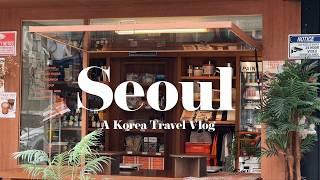 Exploring Seoul in 6 days  KOREA Travel Vlog  Cute Cafes & Bars Art Colour Analysis & more