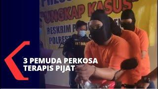 Perkosa Terapis Pijat Refleksi 3 Pemuda Ditangkap