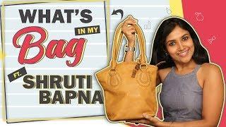 What’s In My Bag Ft. Shruti Bapna  Bag Secrets Revealed  Mardaani 2