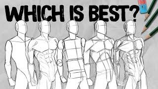 How to draw human Bodies 5 METHODS  Tutorial  DrawlikeaSir